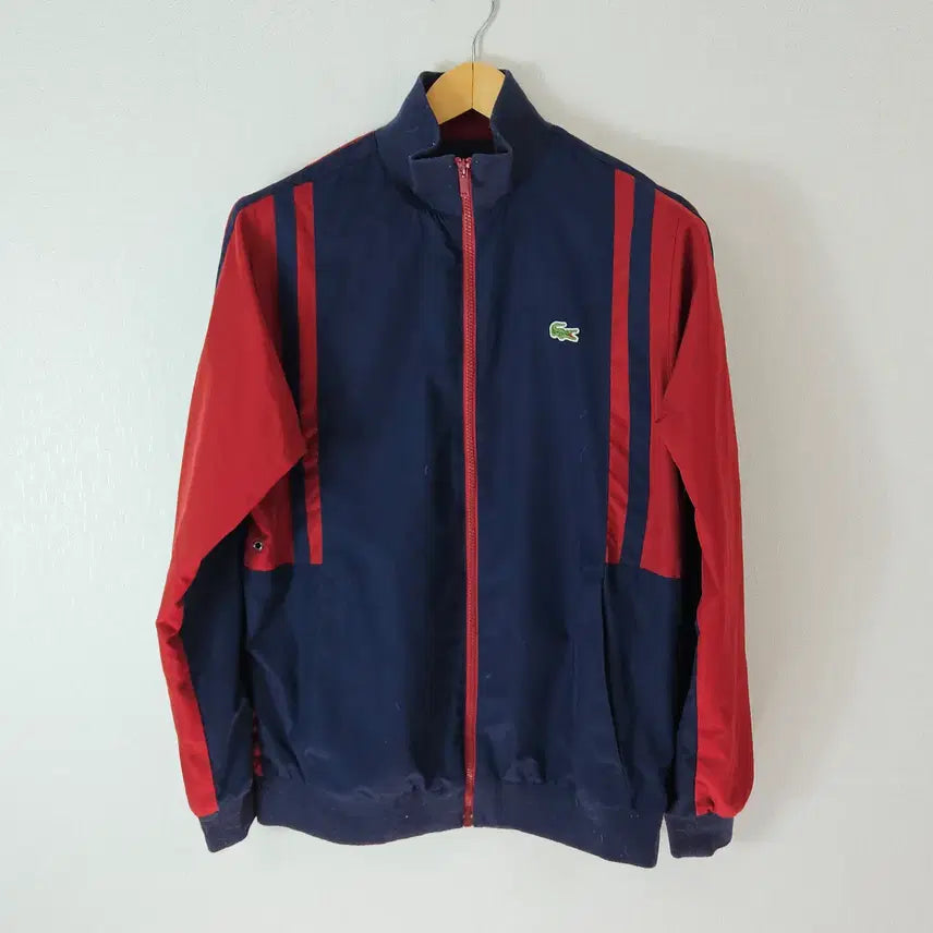 [BUNJANG] Lacoste Woven Windbreaker Track Jacket Jersey Size 3 (95) / 라코스테 우븐 바람막이 트랙자켓 져지 정품 3사이즈 95