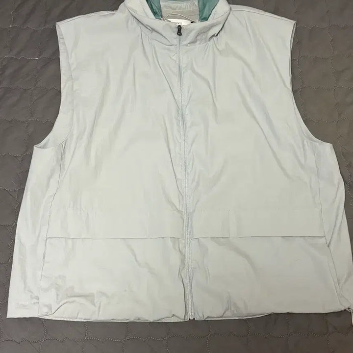 [BUNJANG] Amomento Mint Grey Vest Large / 아모멘토 민트그레이 베스트 라지
