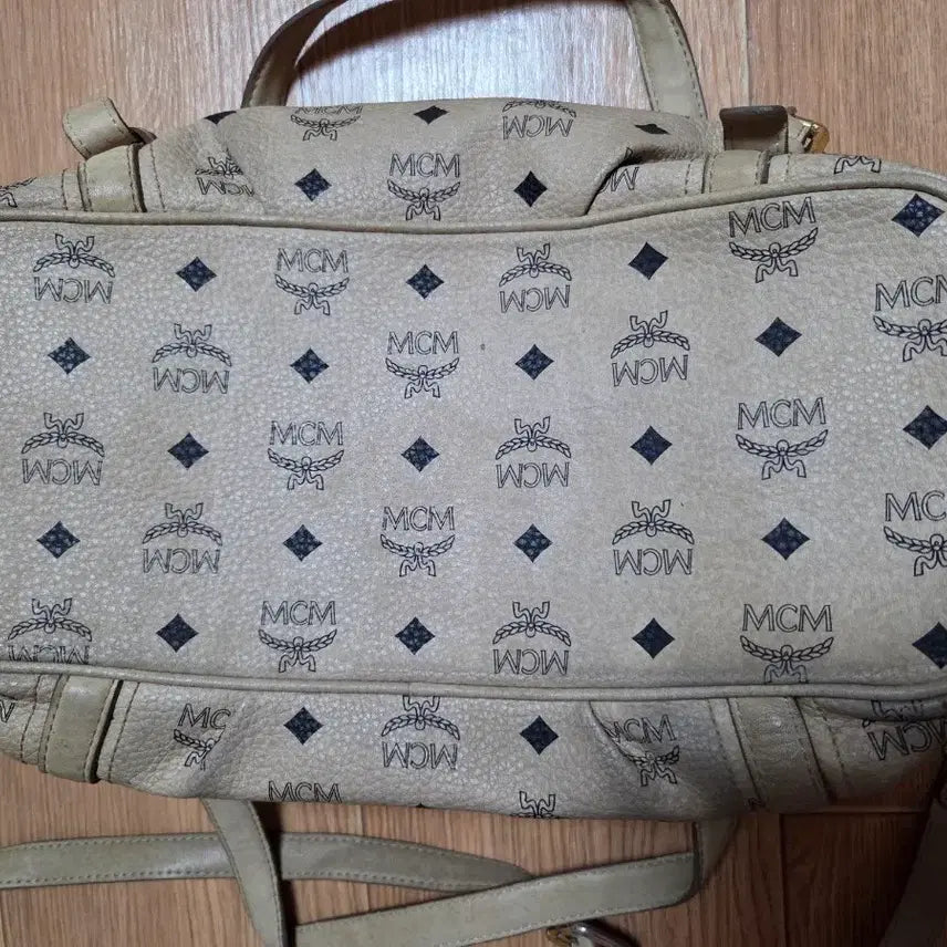 [BUNJANG] MCM Logo Print Shoulder Bag/Tote Bag / MCM 로고 프린트 숄더백 겸 토트백