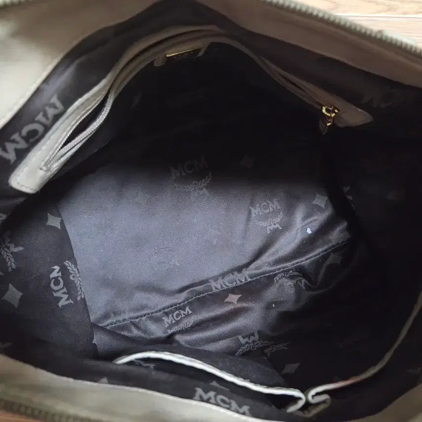 [BUNJANG] MCM Logo Print Shoulder Bag/Tote Bag / MCM 로고 프린트 숄더백 겸 토트백