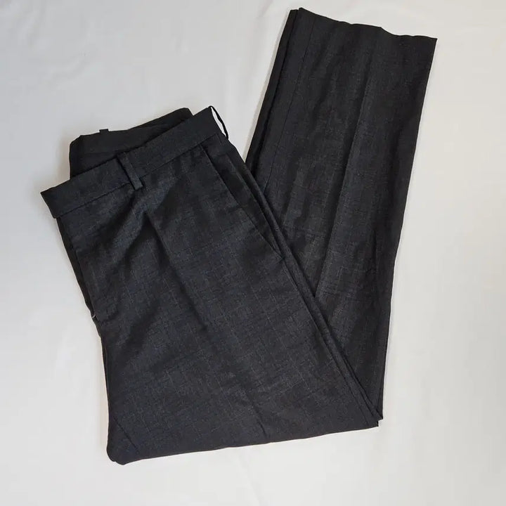 [BUNJANG] Wooyoungmi Solid Homme Rayon Slacks Pants / 우영미 솔리드옴므 레이온 슬랙스 팬츠 바지 정장 수트 32