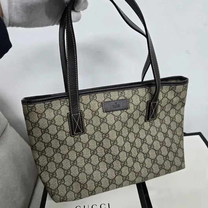 [BUNJANG] Gucci Signature Tote Bag / [정품] 구찌 시그니처 토트백