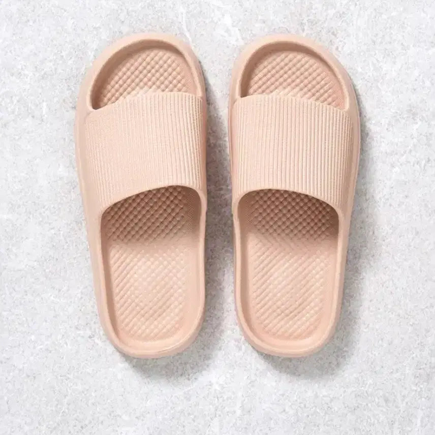 [BUNJANG] Beige Comfortable Slippers Size 240 / 베이지색 슬리퍼 240