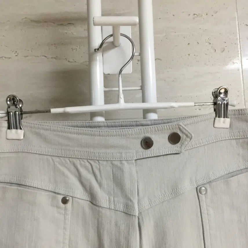 [BUNJANG] SYSTEM High-Waisted Straight Leg Pants / SYSTEM 시스템 하이웨이스트 스트레이트 레그 팬츠 64