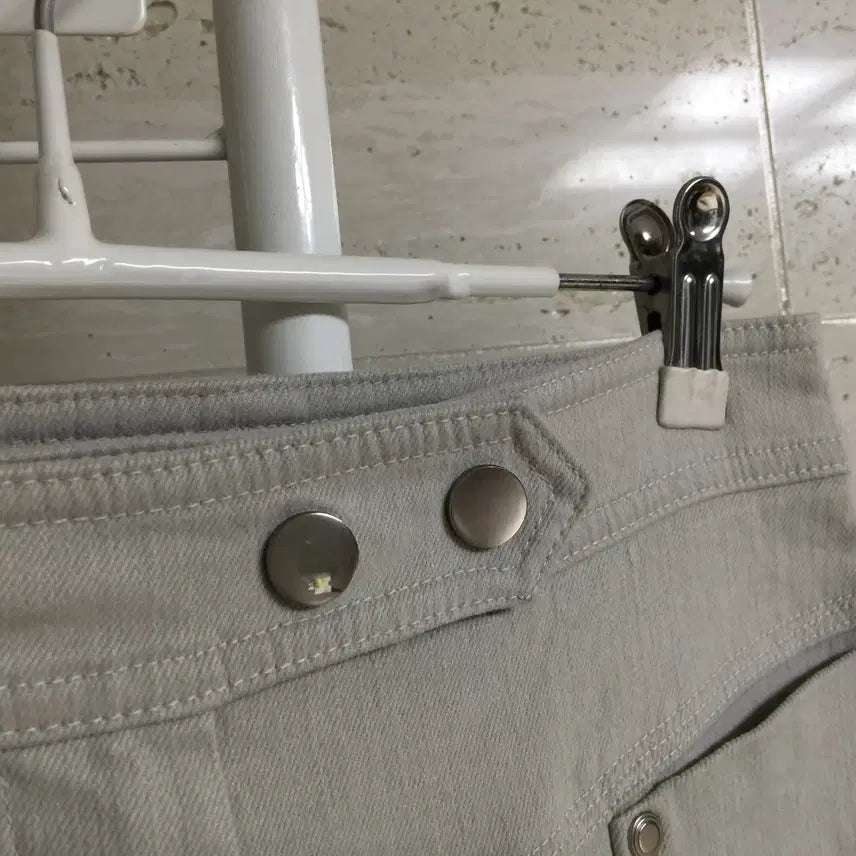 [BUNJANG] SYSTEM High-Waisted Straight Leg Pants / SYSTEM 시스템 하이웨이스트 스트레이트 레그 팬츠 64