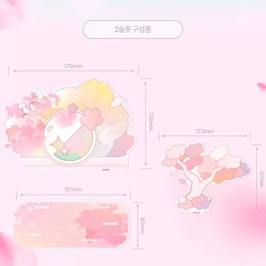 [BUNJANG] Stellive Acrylic Diorama Slot / 스텔라이브 아크릴 디오라마 슬롯 원가판매