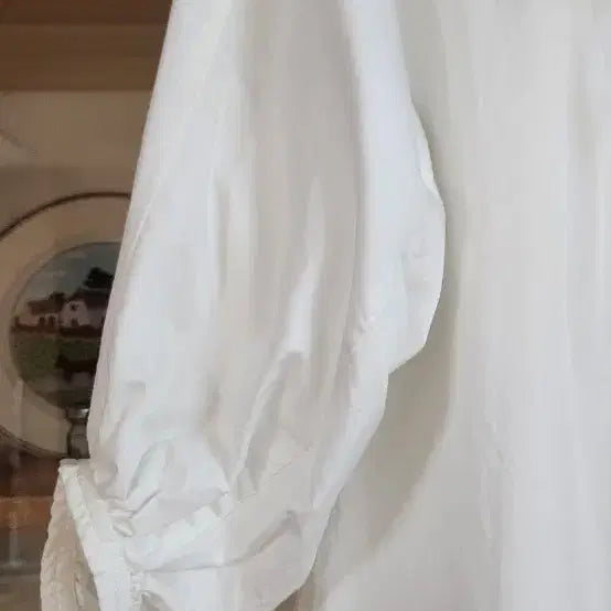 [BUNJANG] COS White Long Shirt Dress / COS 코스 화이트 롱 셔츠 원피스