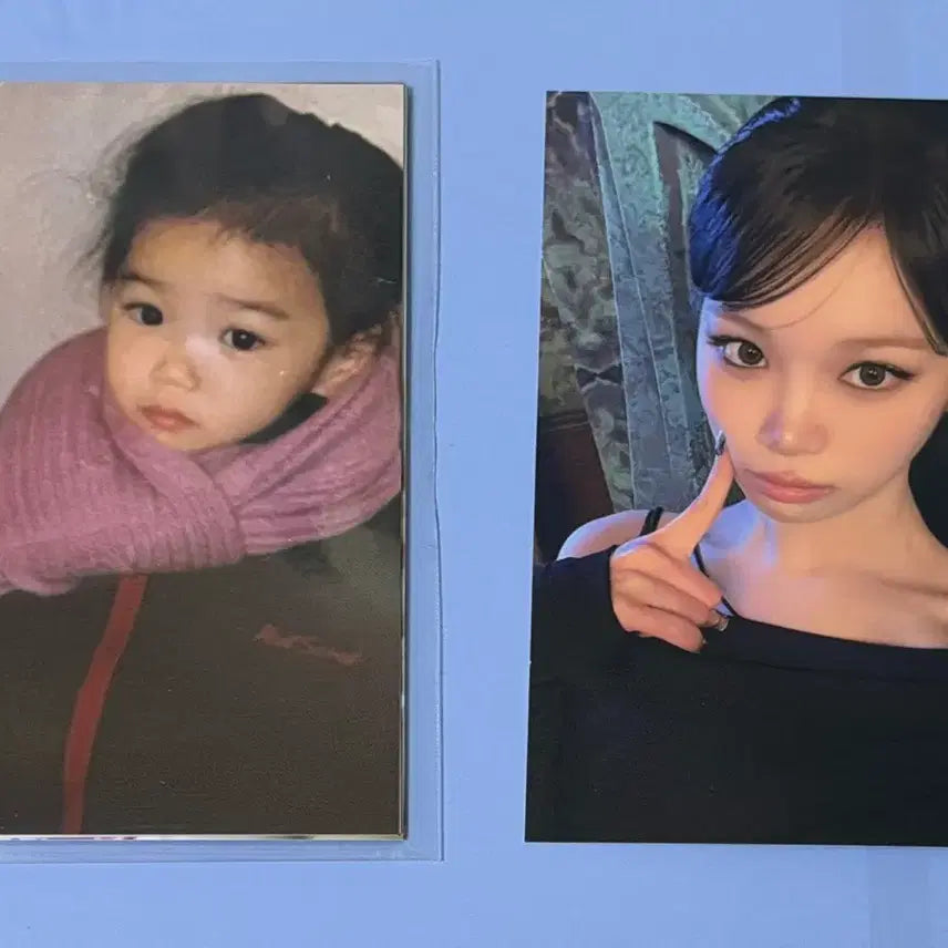 [SOLD OUT] 김채원 2주차 포니테일 공방포카 + 아기 세트