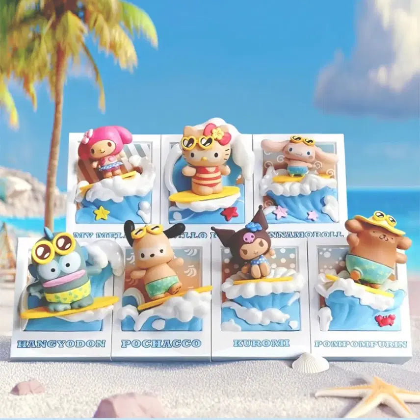[BUNJANG] Miniso Sanrio Tanning Random Figure Hangyodon / 미니소 산리오 태닝 랜덤 피규어