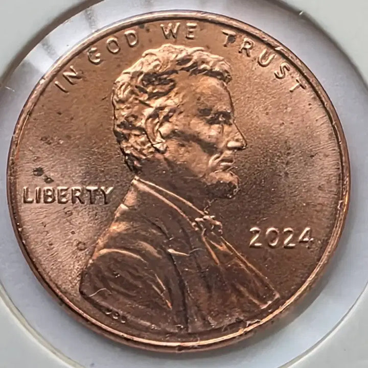 [BUNJANG] 2024 Lincoln Cent Uncirculated Penny / 링컨 1센트 2024년도 미사용 페니