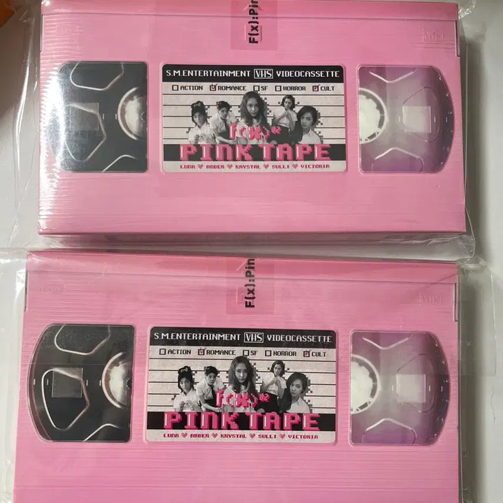 [SOLD OUT] 에프엑스 핑크테이프 미개봉