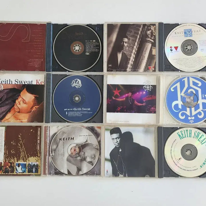 [BUNJANG] Keith Sweat CD Album Bundle Set / 미국의 R&amp;B가수  <키스 스웨트>의 CD앨범 (6장 일괄)