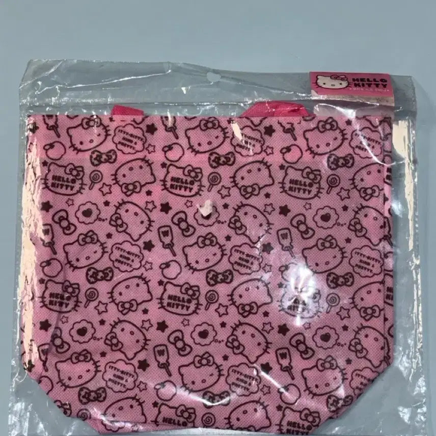 [BUNJANG] Sanrio Classic Kitty Non-woven Pouch Bag / 고전문구 고전키티 산리오 부직포 파우치 가방