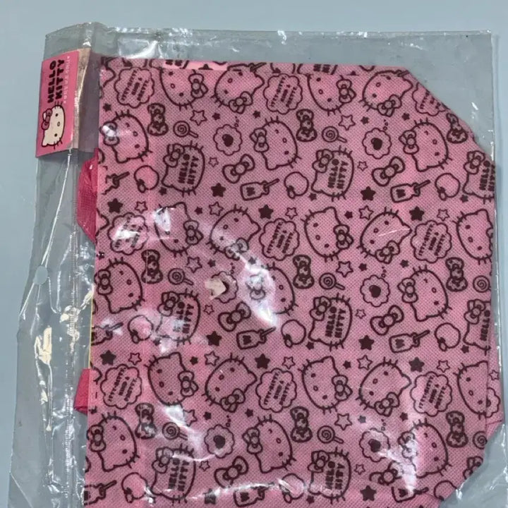 [BUNJANG] Sanrio Classic Kitty Non-woven Pouch Bag / 고전문구 고전키티 산리오 부직포 파우치 가방