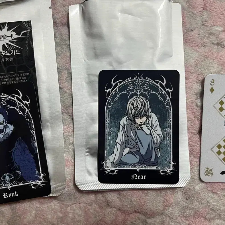 [BUNJANG] Death Note Ryuk Nia Mello Photocard Bundle Set / 데스노트 투니크 류크 니아 멜로 포토카드 팝니다