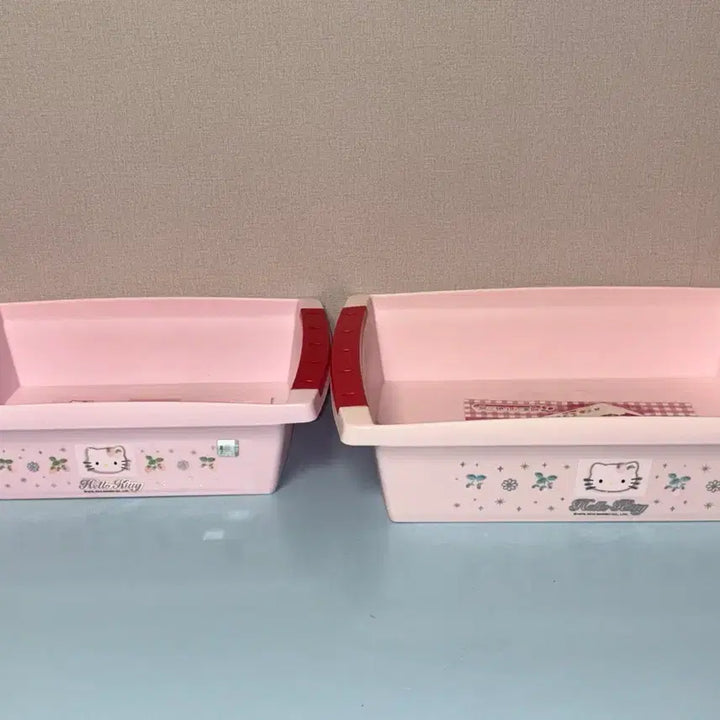 [BUNJANG] Vintage Sanrio Strawberry Kitty Storage Box - Small / 고전키티 산리오 딸기키티 수납함 보관함 소형