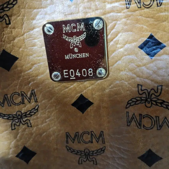 [BUNJANG] MCM Logo Shoulder Tote Bag / MCM 로고 숄더백 토트백