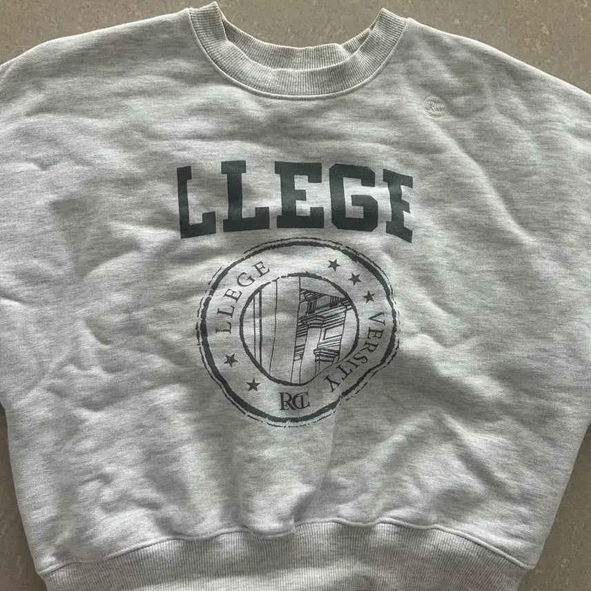 [BUNJANG] RECTO Cropped Sweatshirt / 렉토 크롭맨투맨