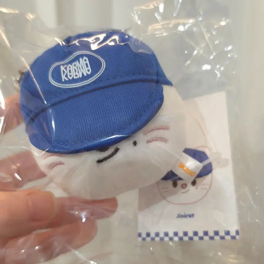 [BUNJANG] Stray Kids SKZ Karma Ceremony Ball Cap Plush Jiniret (Sealed) / 미개봉 카르마 스키주 세레모니 볼캡 플러쉬 지니렛 / 스트레이키즈 스키즈
