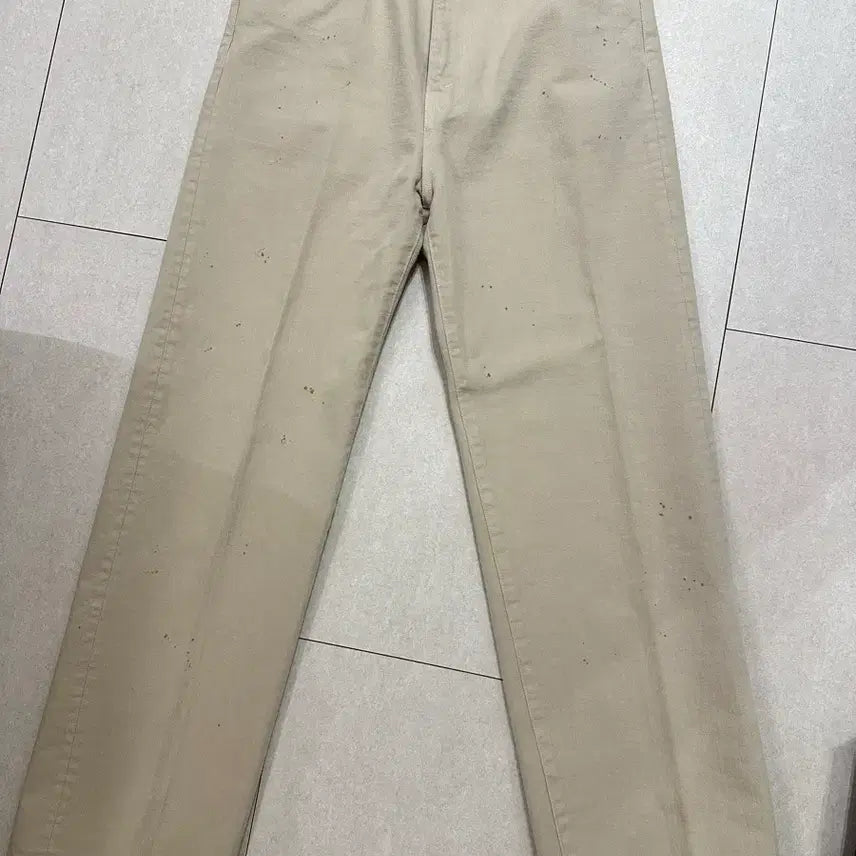 [BUNJANG] Matin Kim Denim Trousers (Ecru) Size 3 / 마티앤썬즈 데님트라우저 (에크루) 3 사이즈