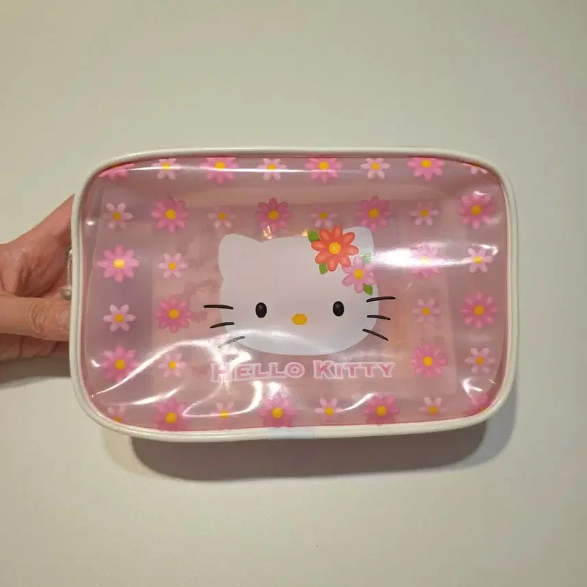 [BUNJANG] Hello Kitty Pouch Sticker and Letter Set (Classic Kawaii) / 헬로키티 파우치 스티커 편지 세트 고전 카오하나 키티