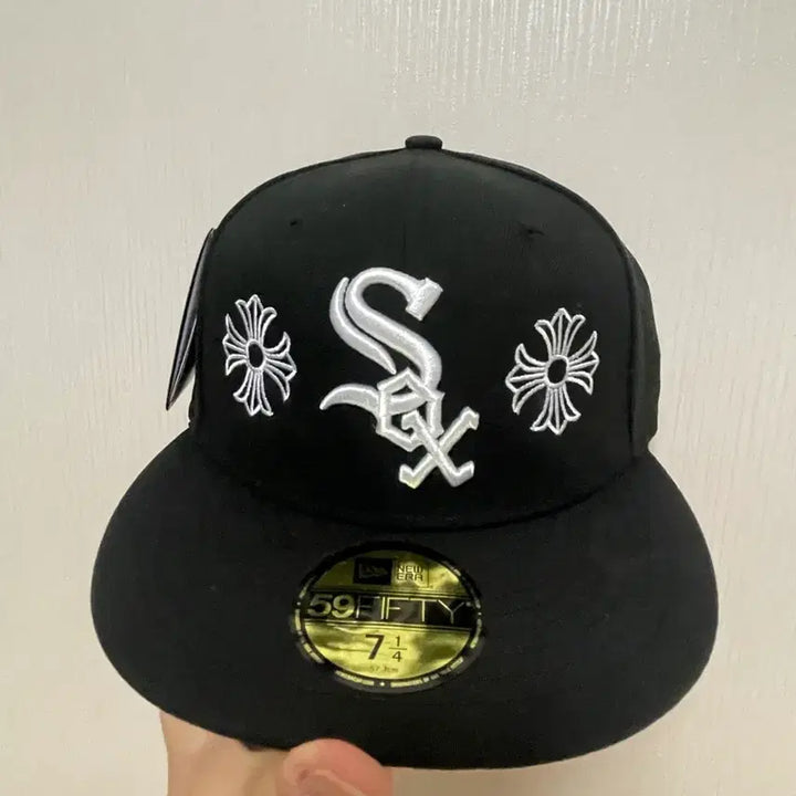 [BUNJANG] New Era Chicago Sox Custom Fitted Cap / 뉴에라 714 시카고삭스 크롬하츠 커스텀