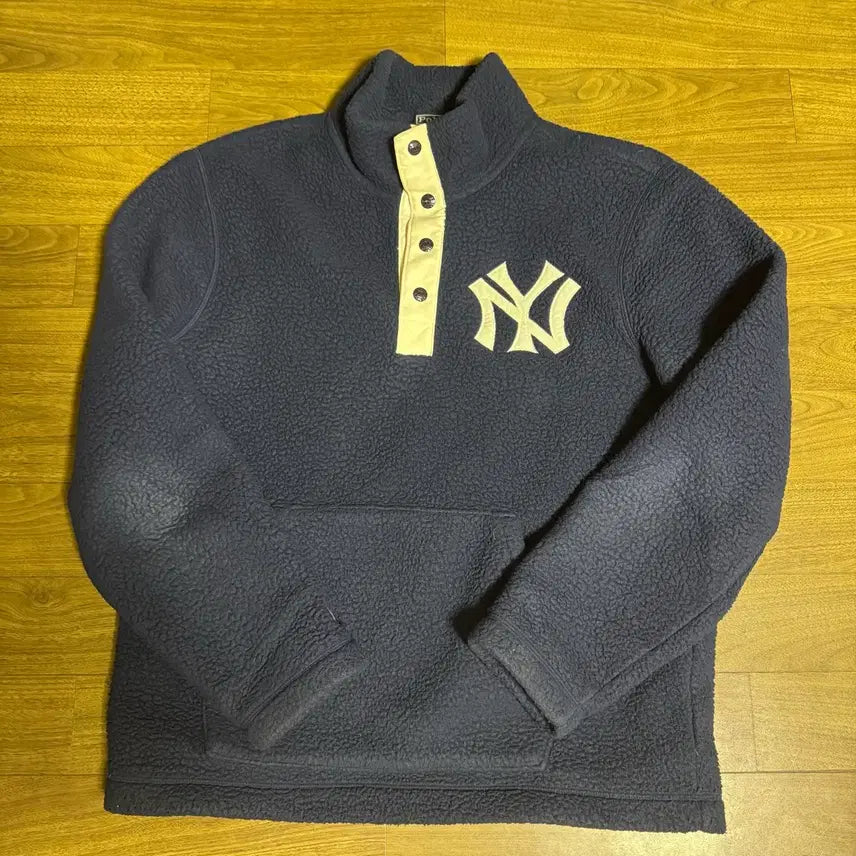 [SOLD OUT] 폴로 랄프로렌 양키즈 플리스 풀오버 네이비