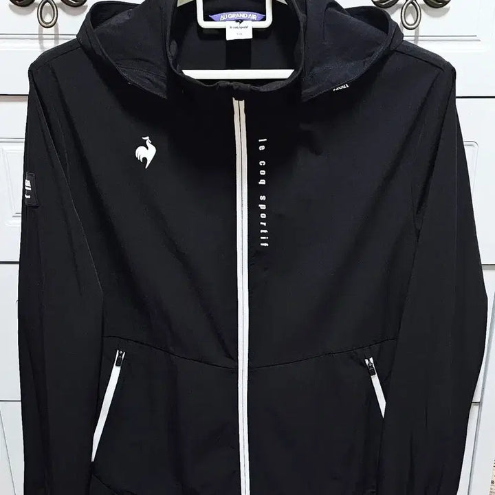 [SOLD OUT] [2XL]23SS 르꼬끄 바람막이 자켓 110 (새상품) 블랙 데상트