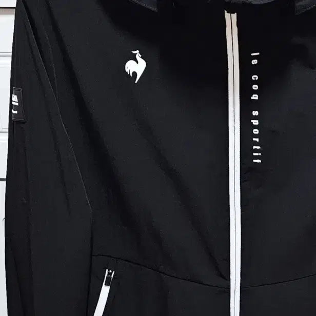 [SOLD OUT] [2XL]23SS 르꼬끄 바람막이 자켓 110 (새상품) 블랙 데상트