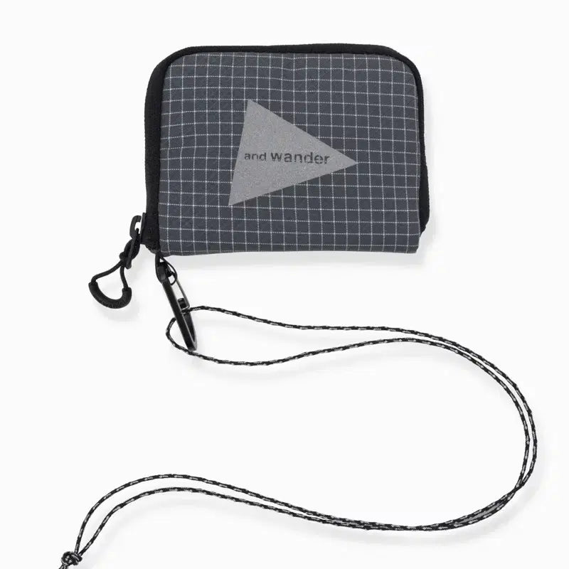 [BUNJANG] ANDWONDER Ocean Lip Wallet Grey / 앤드원더 오션 립 월렛 지갑 그레이(새상품)
