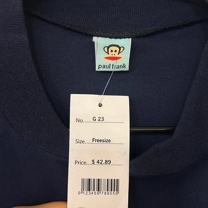 [BUNJANG] Paul Frank Navy Jersey (Women&