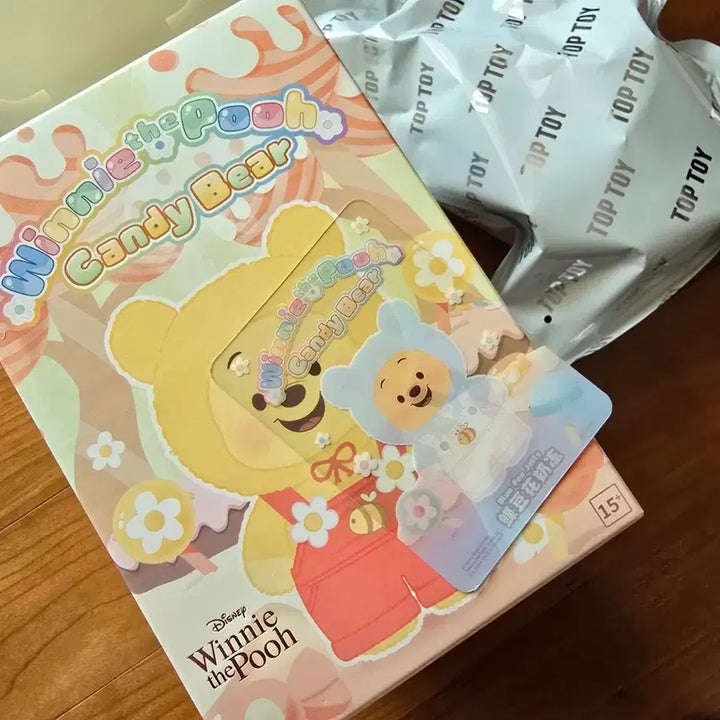 [BUNJANG] Disney Winnie the Pooh Blue Pea Jelly Candy Bear Plush (Unsealed) / (단순개봉)  디즈니 푸  Blue Pea Jelly 캔디베어 인형