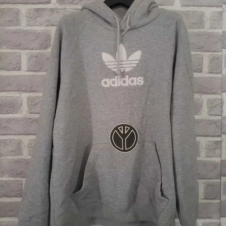 [BUNJANG] Adidas Grey Hoodie L / 아디다스 그레이 후드티L/알뜰한여우