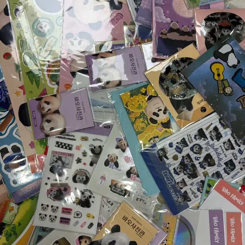 [SOLD OUT] 에버랜드 바오패밀리 굿즈 일괄판매
