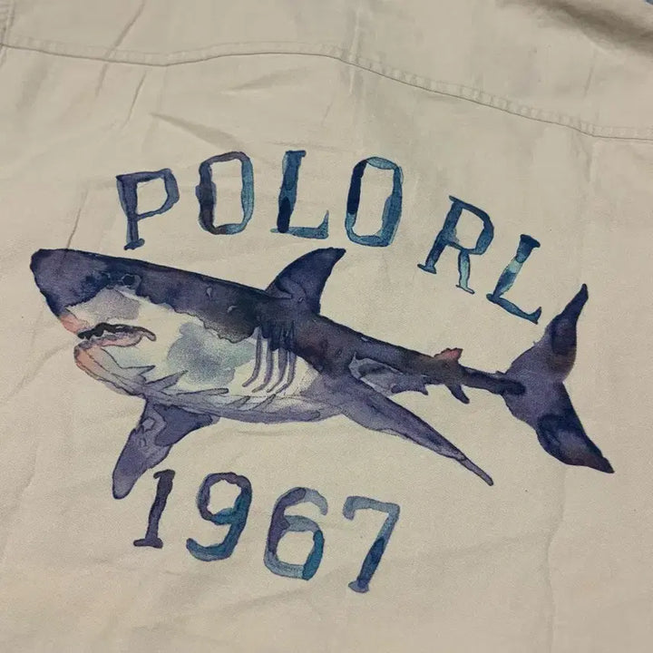 [SOLD OUT] 90s 빈티지 폴로 랄프로렌 OCEAN CAMP 피싱 반팔 셔츠