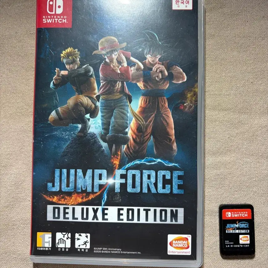 [BUNJANG] Nintendo Switch Jump Force Deluxe Edition (Korean Version) / 닌텐도 스위치 점프포스 디럭스 에디션 정발
