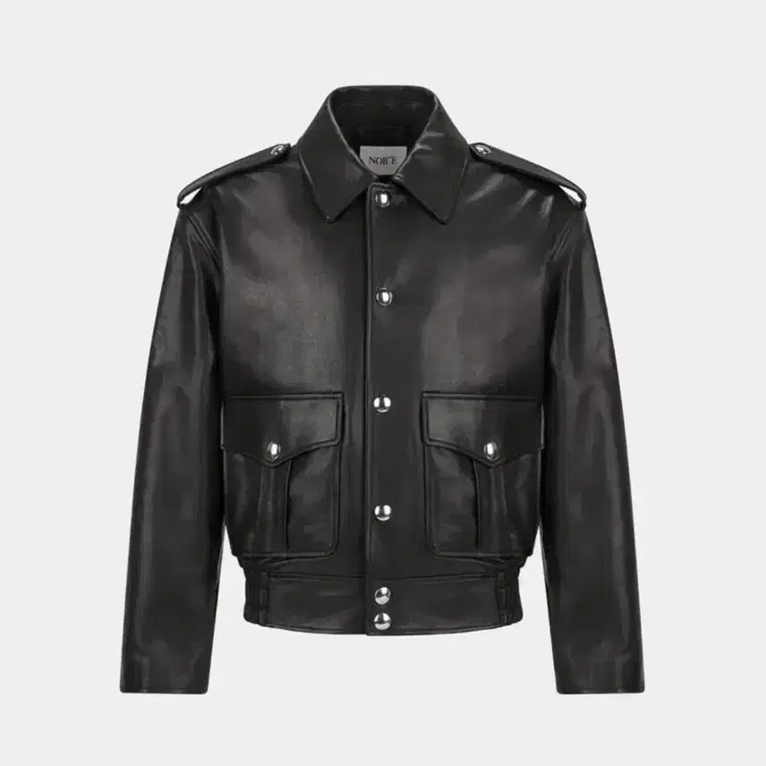 [BUNJANG] Nois 26ss Lambskin Leather Jacket / 노이스 26ss 램스킨 레더 자켓