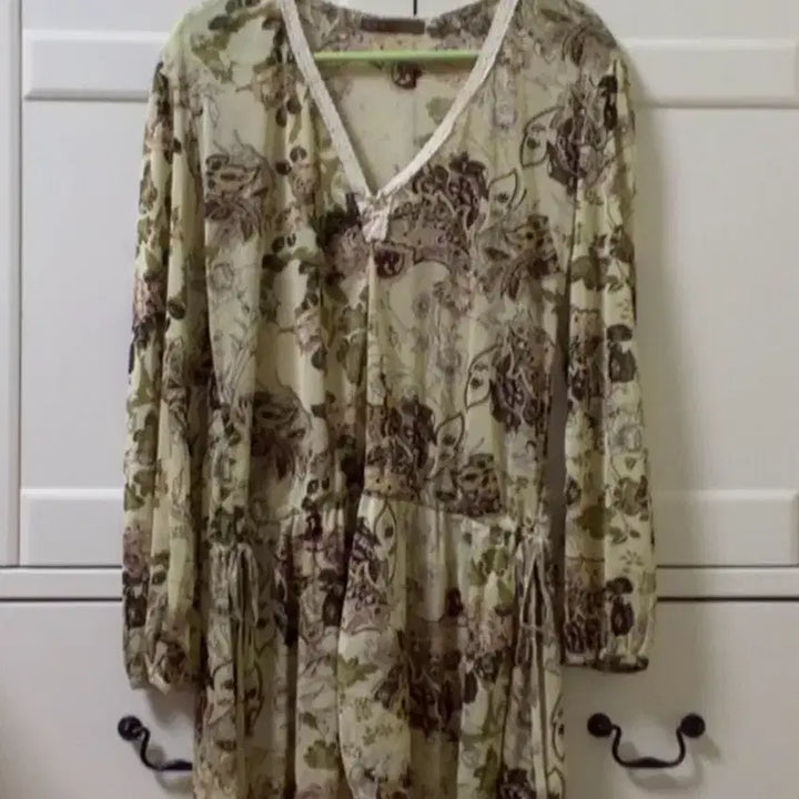 [BUNJANG] Fairy Oriental Long Sleeve Blouse / 페어리 오리엔탈 롱 슬리브, 블라우스
