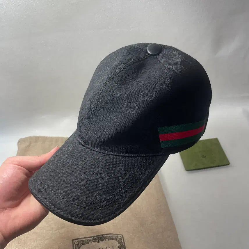[BUNJANG] Gucci Web GG Cap / [더핸드,58M] 구찌 웹 GG 모자 볼캡