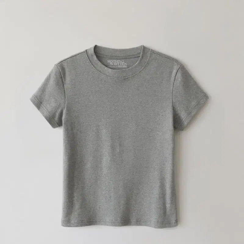 [BUNJANG] Nothing Written 90s T-Shirt (Gray) / 낫띵리튼 90s t-shirt (Gray)