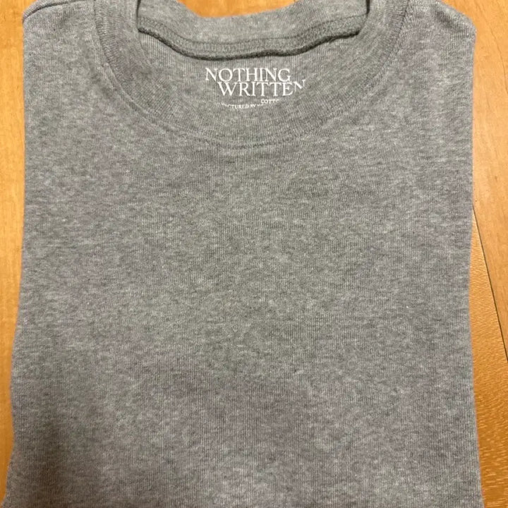 [BUNJANG] Nothing Written 90s T-Shirt (Gray) / 낫띵리튼 90s t-shirt (Gray)
