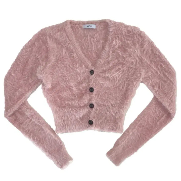 [BUNJANG] Az on Macaron Cardigan Pink / 애즈온 마카롱 가디건 핑크