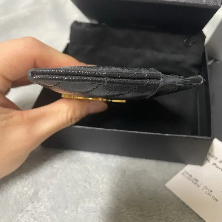 [BUNJANG] Saint Laurent Matelassé Card Case / 급처(크림정품)생로랑 마틀라세 카드지갑