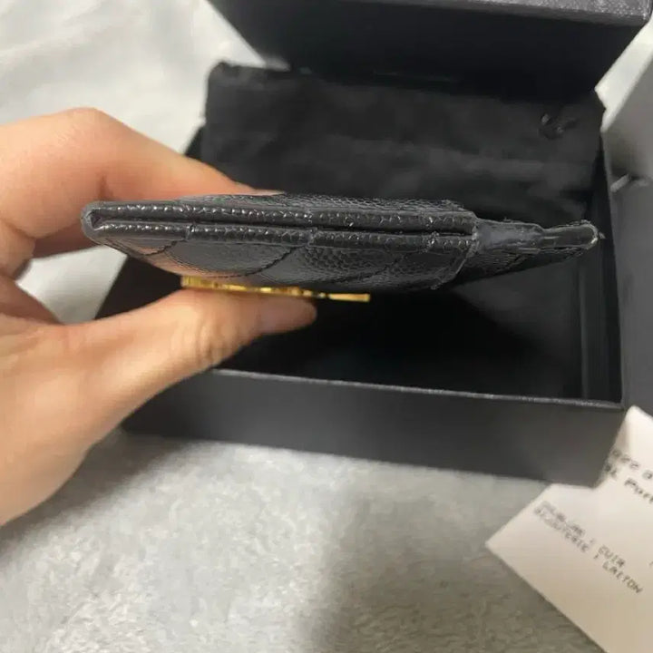 [BUNJANG] Saint Laurent Matelassé Card Case / 급처(크림정품)생로랑 마틀라세 카드지갑