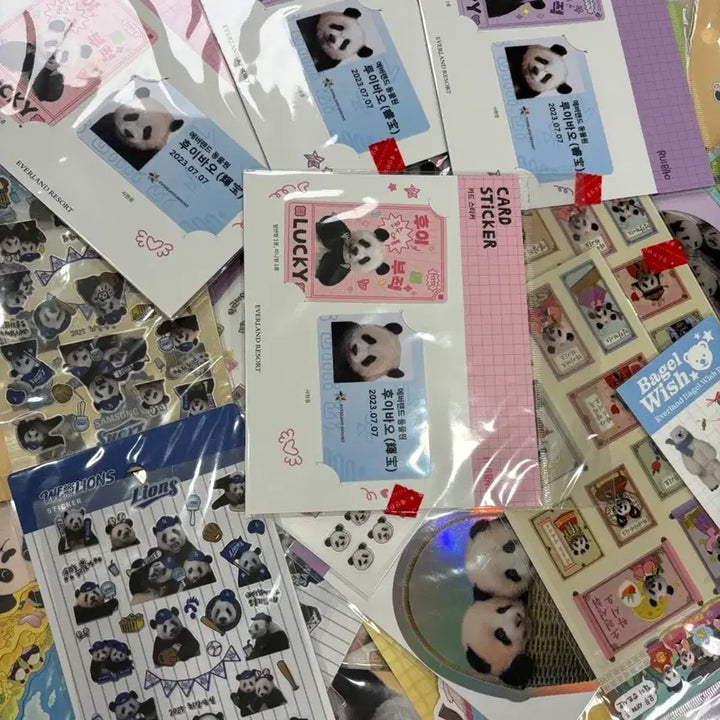 [SOLD OUT] 에버랜드 바오패밀리 굿즈 일괄