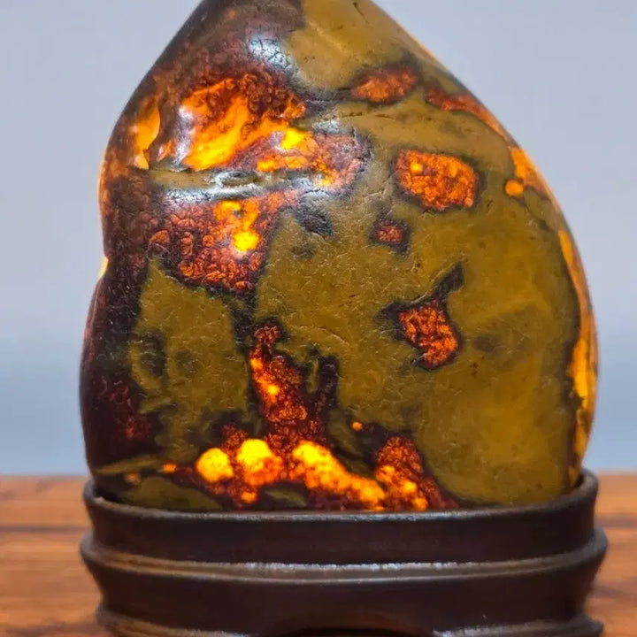[BUNJANG] Unique Patterned Agate Mineral Stone / 26042803 문양이 독특한 마노석 광물 원석 수석 팝니다