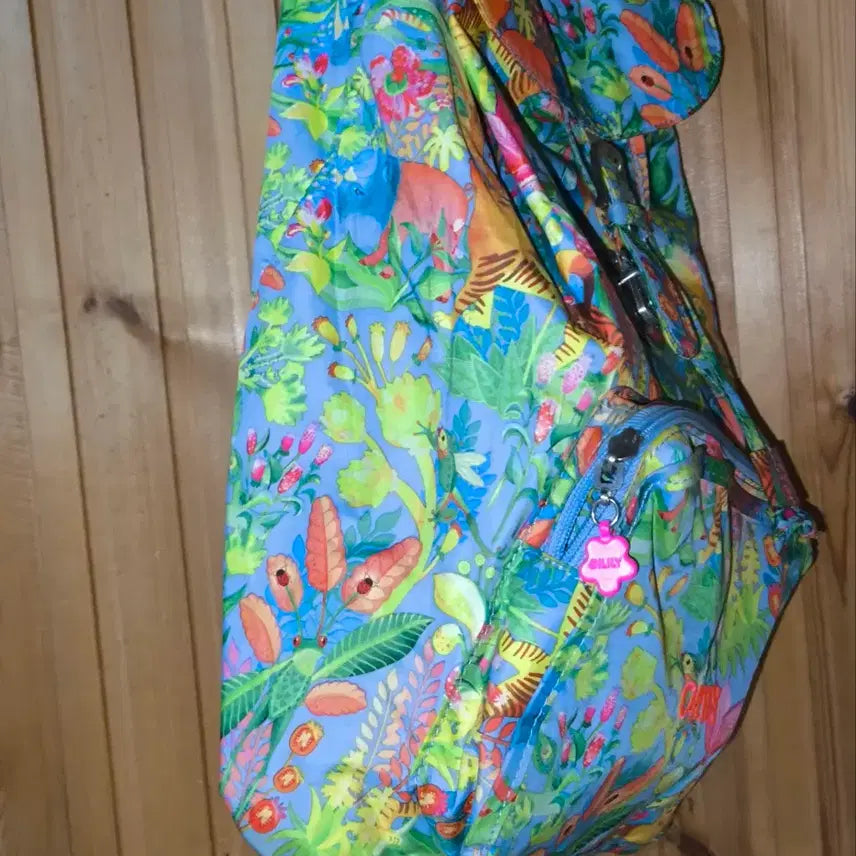 [BUNJANG] Oilily Flower Backpack / 오일릴리 플라워 백팩