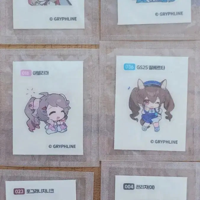 [BUNJANG] Arknights Endfield GS25 Sticker Bundle Set / 명일방주 엔드필드 GS25 띠부띠부씰 일괄 판매합니다