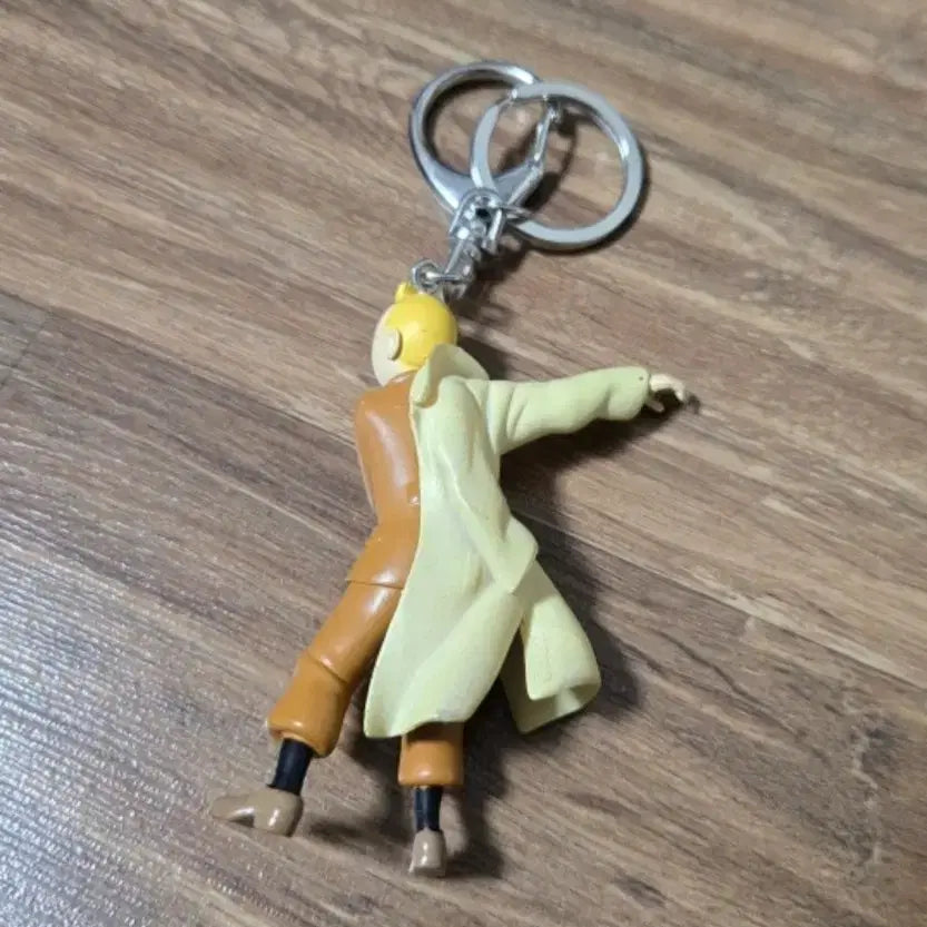 [BUNJANG] Tintin Trench Coat Keyring / 틴틴 땡땡 트렌치코트 키링 [정품]