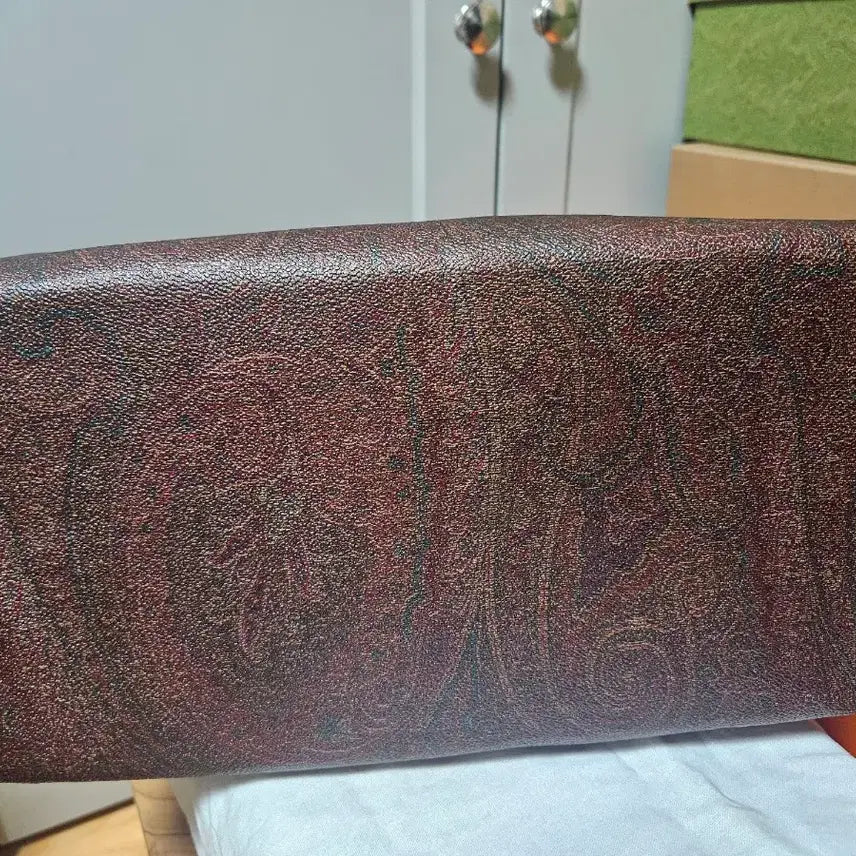 [BUNJANG] Etro Paisley Boston Bag Brown / 에트로 페이즐리 보스턴백 브라운